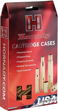 Picture of Hornady 8618 Unprimed Rifle Cartridge Case 224 Valkyrie 50 BX