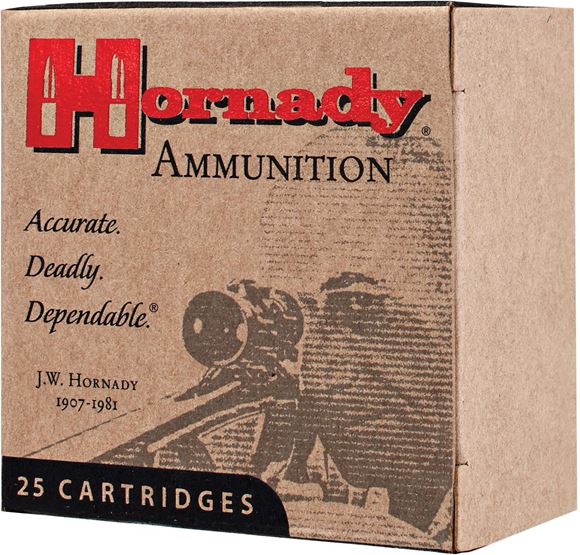 Picture of Hornady 90242 Custom Pistol Ammo 9MM, XTP, 124 Gr, 1110 fps, 25 Rnd Boxed