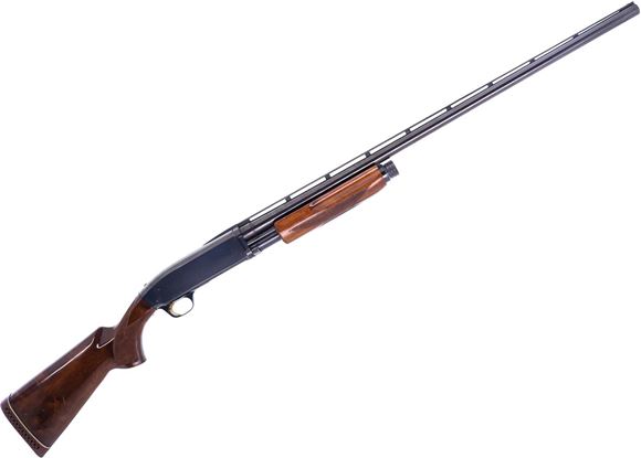 Picture of Used Browning BPS Pump-Action Shotgun, 12Ga, 30" Barrel, Blued, Wood Stock, Vented Rib, Fixed Full Choke, Good Condition