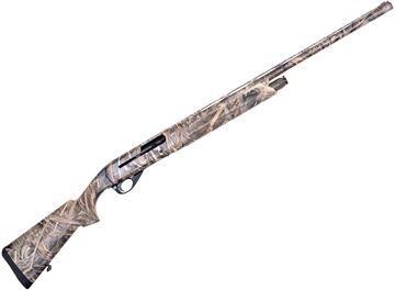 Picture of Girsan MC312 Inertia-X Semi-Auto Shotgun - 12Ga, 3.5", 28", Aluminum-Alloy Receiver, Picatinny Rail, Fiber Optic Front Sight,  Bottom Land Camo Synthetic Stock, Mobil Choke System (C,IC,M,IM,F)