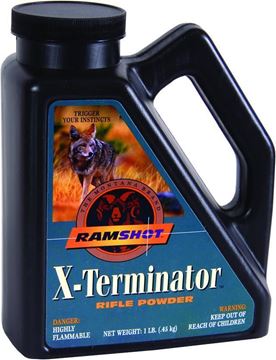 Picture of Ramshot XTERMINATOR1 X-Terminator Rifle Powder, 1 lb