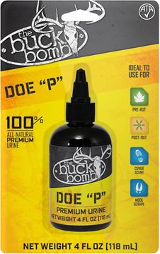 Picture of Buck Bomb HS-BB-200009 Doe P Liquid, 4oz w/ 4 wicks