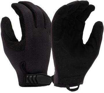 Picture of Venture Gear Tactical VGTG30BM Medium Duty Adjustable Operator Glove, Black, Medium