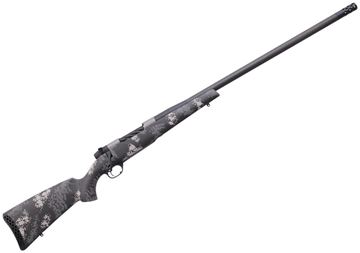 Picture of Weatherby Mark V Backcountry 2.0 Ti Carbon Bolt-Action Rifle - 6.5 WBY RPM, 24" Carbon Fiber Barrel, Cerakote Finish, Carbon Fiber Stock, Muzzle Brake, 4 Rounds