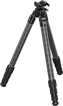 Picture of Leofoto ST-324CX Carbon Fiber Tripod - Rapid Lock Ball Head With Double Clamp Fits ARCA & Picatinny.