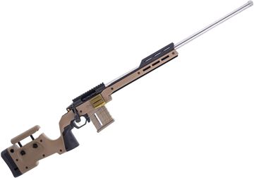 Picture of Used Custom Lone Peak Precision Fuzion Bolt-Action Rifle, 6.5 Creedmoor, 26" IBI Barrel, FDE MDT XRS Chassis, Trigger Tech Gold Series 2 Stage Trigger, 1 Magazine, Excellent Condition