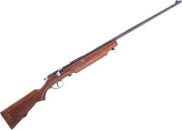 Picture of Used Cooey Sureshot Single-Shot Rifle, 22 LR, 27" Barrel, Woodstock, Iron Sights, Missing Rear Sight Leaf, Fair Condition